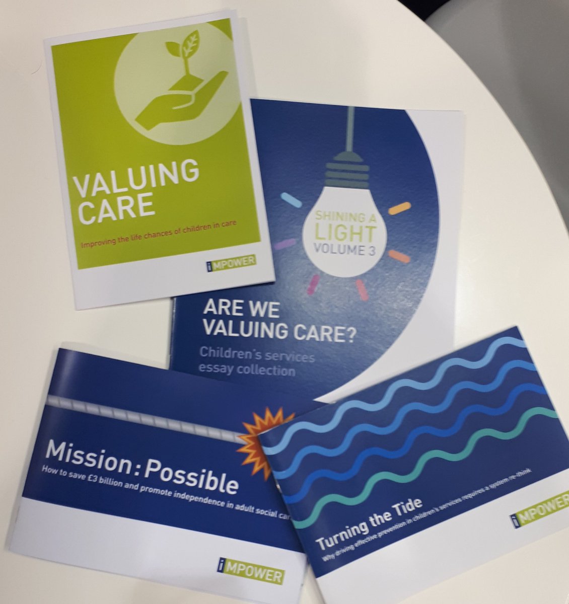 Our reports are proving very popular so come & take a look 👀 & grab some copies at stand C30 #ncasc18 #ValuingCare #demand #essaycollection #localgov