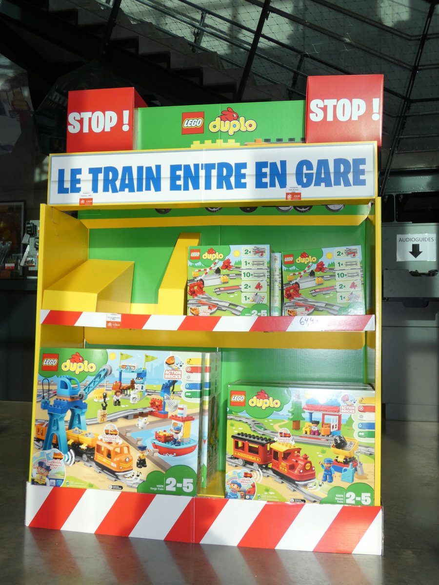 Saviez-vous que pendant l'expérience LEGO® il y avait 50 boites LEGO® à gagner par mois ? Rendez-vous vite à #TrainWorld !
bit.ly/TrainWorld_Lego