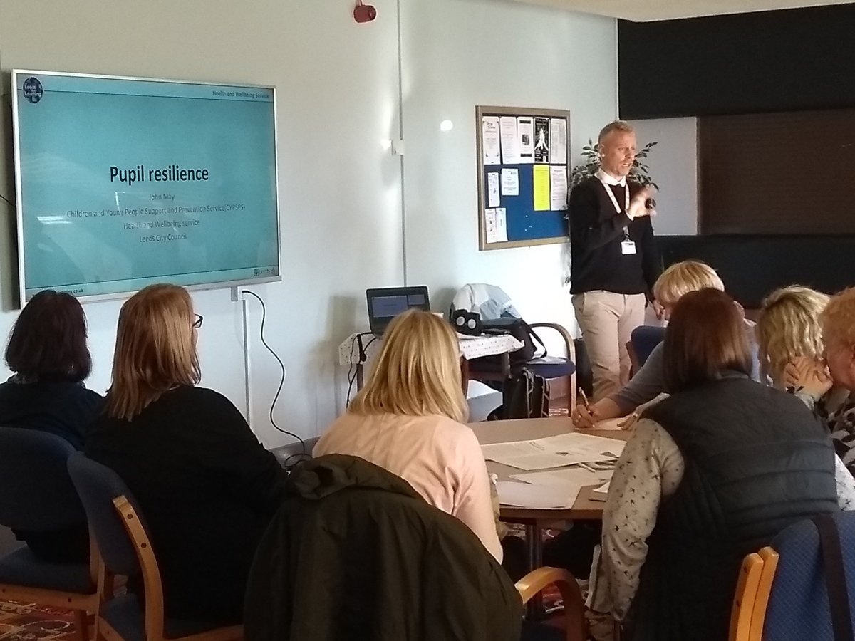 John May from <a href="/cypsupport/">CYPSupport&PreventionService</a> facilitating group discussion around building resilience amongst your pupils, alongside current theoretical knowledge #resilienceconference #semh #childmentalhealth