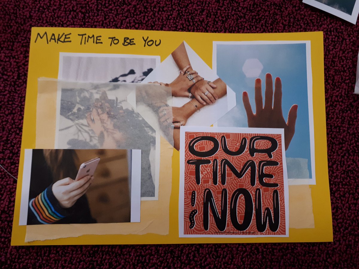 MMMagTim's tweet image. Was the only guy in the @Refinery29 session, but jokes on you, other men, cos I got to make a collage #MSHuddle