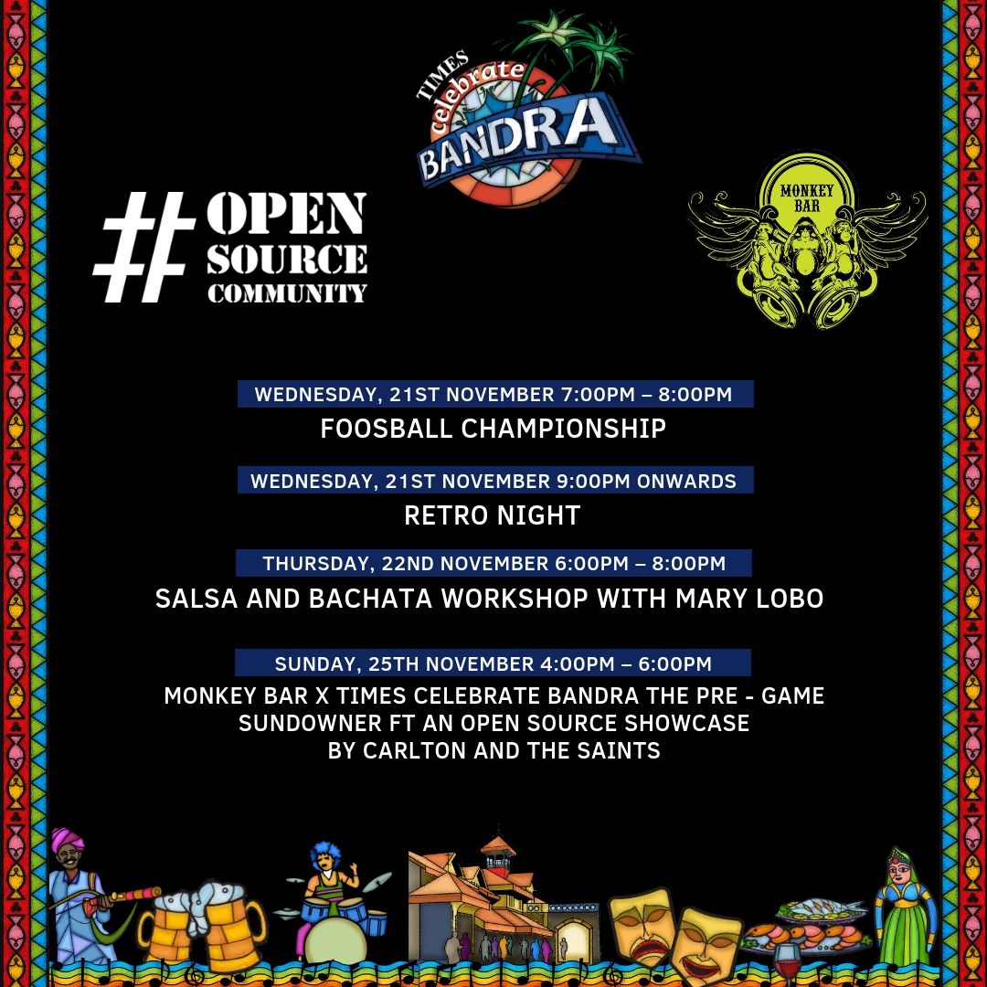 Wondering what to do at Celebrate Bandra? Head over to Monkey Bar for fun events as part of the festival. 
@monkeybarmum
@fh_experience 
See here: celebratebandra.com/schedule/

#peopleofbandra #festival #celebrate #bandra #afeelingcalledbandra #biggerbolderbetter #justbandrathings