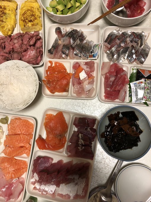 手巻き寿司のtwitterイラスト検索結果 古い順