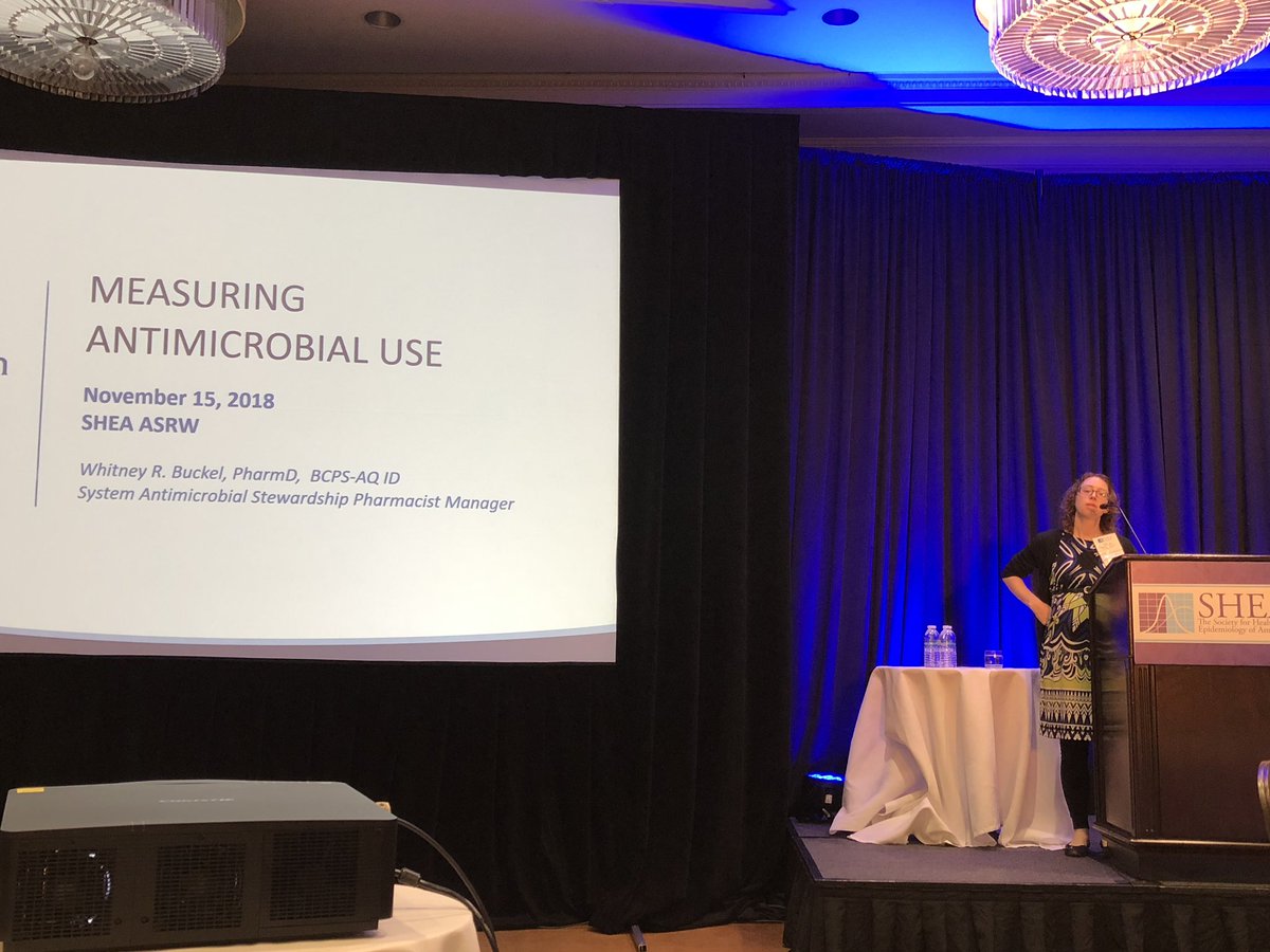 PIDSociety's tweet photo. Good morning!! Ready for the second morning of #ASRW18?? Seems that @tinymuscles is ready for us to learn about how to measure antibiotic use! @SHEA_Epi @IDSAInfo @SIDPharm #BeAntibiotcsAware https://t.co/22jHGTFUha