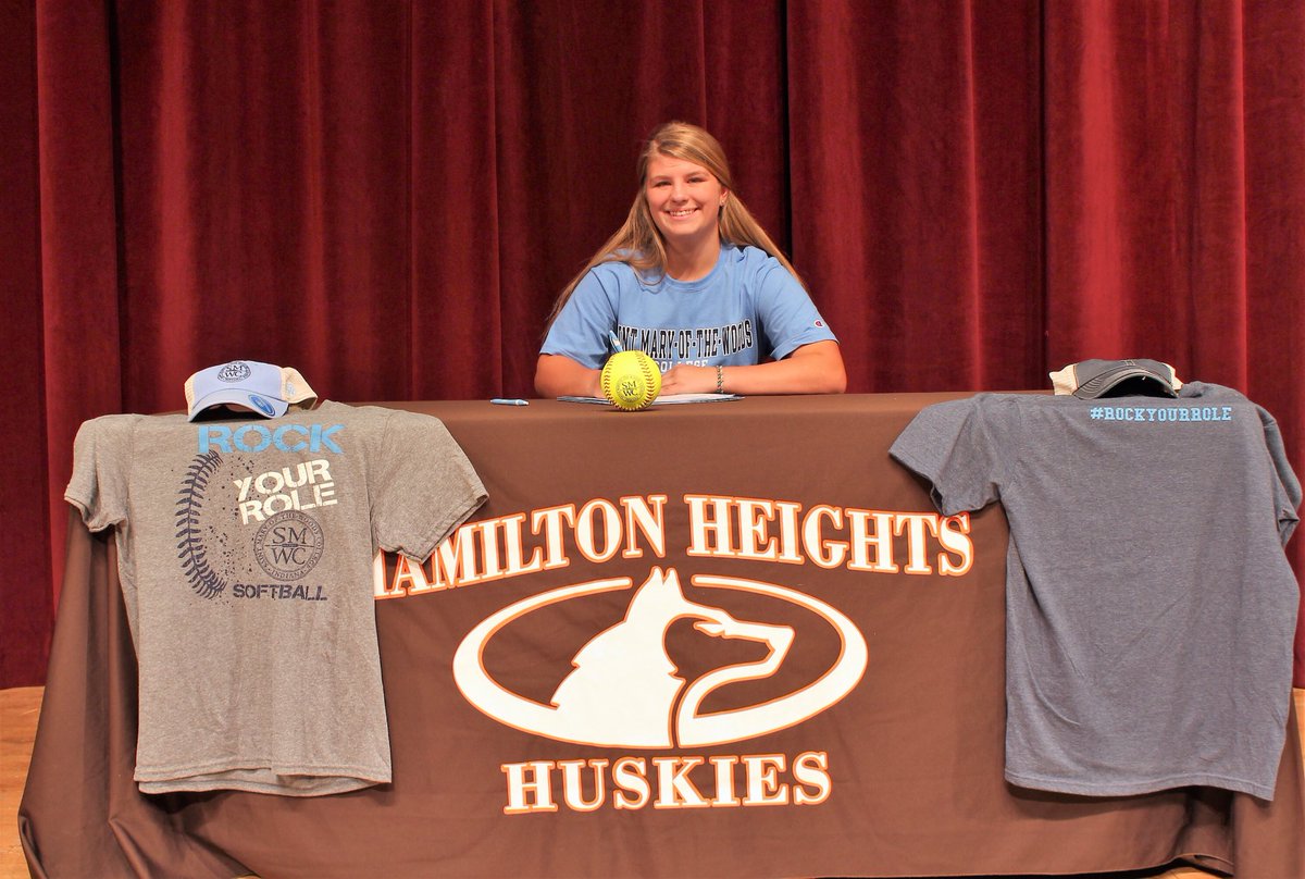 KogdenKurt's tweet photo. Adyson Baber will be playing softball at Saint Mary of the Woods College next year.  Congratulations Adyson.  SMWC is getting a hard worker and a great kid! https://t.co/fcoiLRix92