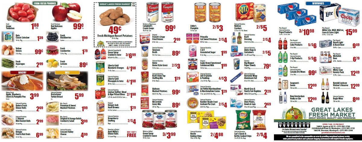 GLFreshMarket's tweet photo. Here is a look at our new ad that now starts on Thursday's.  Watch for these in your mailbox, on our web site, or at all 3 of our locations. https://t.co/pNkcTqn0bH