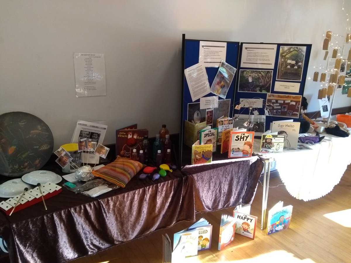schoolwellbeing's tweet photo. Resources table within the early years & primary emotional resilience workshop - so many fantastic resources for you to have a look at! #childmentalhealth #semh #buildingresilience #resilienceconference #resilience #primarysemh #earlyyearssemh https://t.co/YMt8dtpTFr https://t.co/frvIm3myq4