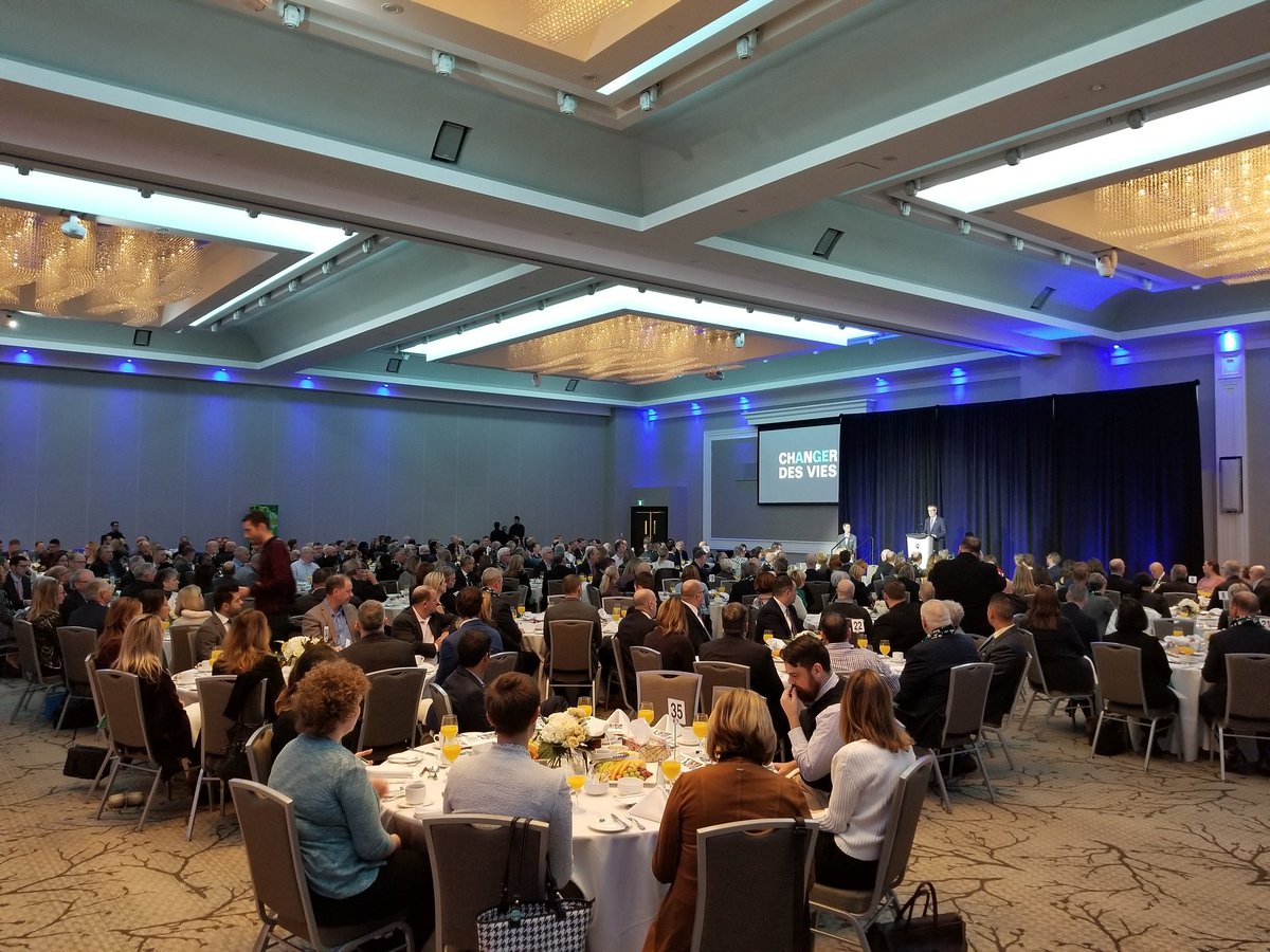MKutney's tweet photo. Absolutey inspiring morning, giving thanks to the caring teams at @bruyerecare's LIFE CHANGING breakfast. Great to see so many community champions and philanthropic supporters, please check out more at: https://t.co/ZM0F4O62l3 https://t.co/cq8bO0cTXY
