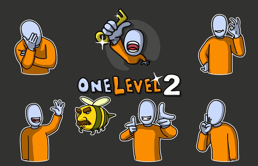 RTUStudio's tweet photo. We in Telegram have their own stickers with the image of the character from the new game One Level 2: Stickman Jailbreak
Google Play - https://t.co/Et6iEwbajZ
App Store - https://t.co/xhtiX93aSs

Link to the set - https://t.co/MLgBNMwVmy
Disassemble!

#OneLevel2 #telegramstickers https://t.co/lmUi9FWvY2