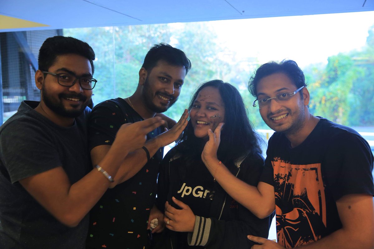 upGrad_edu's tweet photo. Here’s a #Throwback_Thursday to fun filled gaming and cake cutting ceremony in our Mumbai office. 

 #UpGrad #LifeatUpGrad #UpGradCulture #WeAreUpGrad https://t.co/1XQAll9mW0