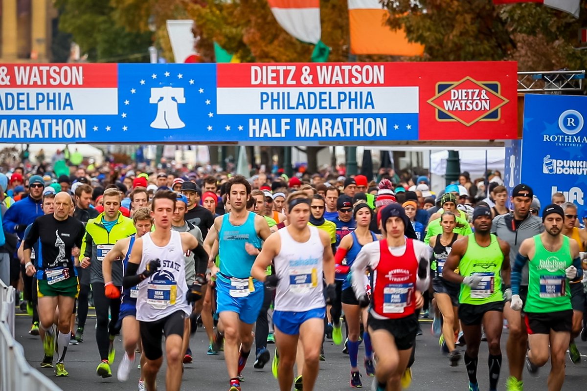 How's everyone feeling?! 2️⃣ days until the <a href="/RothmanOrtho/">Rothman Orthopaedics</a> 8k and <a href="/DietzandWatson/">Dietz & Watson</a> Half Marathon, and  3️⃣ days until the <a href="/AACRFoundation/">AACR Foundation</a> Full Marathon. Get some good rest, eat well, and get your mind in the zone. It's a mental challenge from here out! #PhillyMarathon