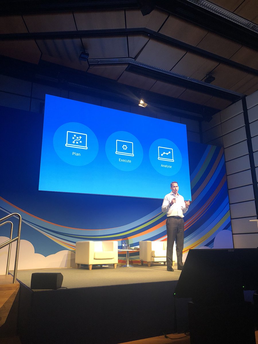 Fantastic to see the sets we built for the main stage &amp; breakout sessions looking so good at #wdayrising in Vienna this week. Now....is that a #muffin or is it a #chihuahua? 🤣