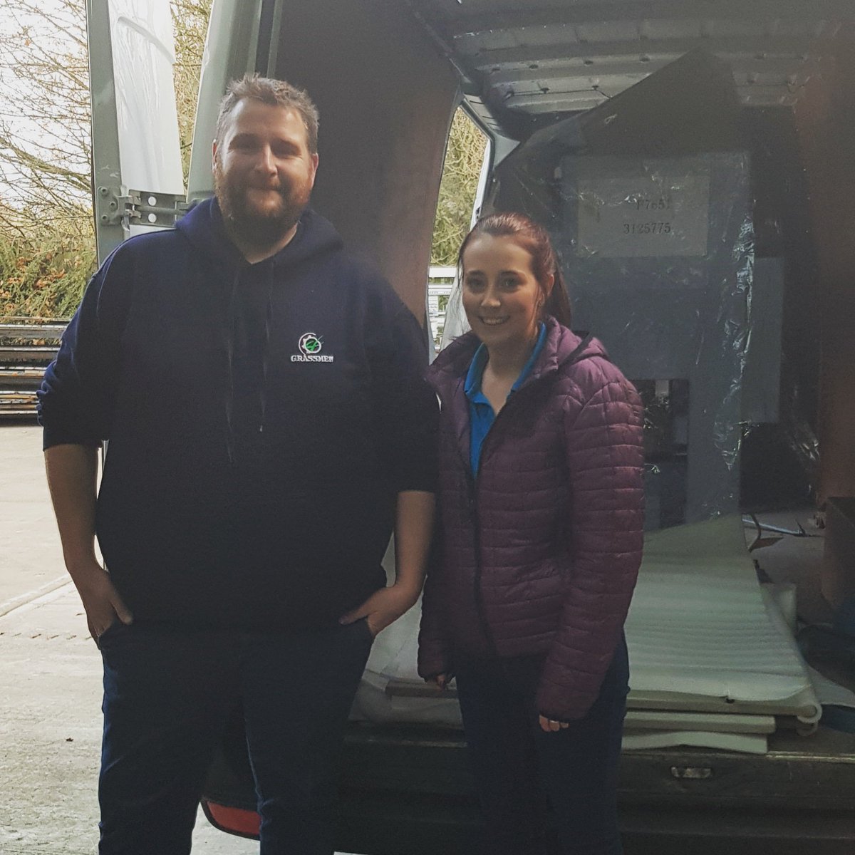 BarudanUK's tweet image. Desperate for another #Barudan #6head #embroiderymachine these #troopers @The_Grassmen travelled through the night, all the way from #Ballymena #Ireland to collect one from us this morning! Their 2nd Barudan 6head purchase in 18months! #entrepreneurs #movemountains #winningatlife