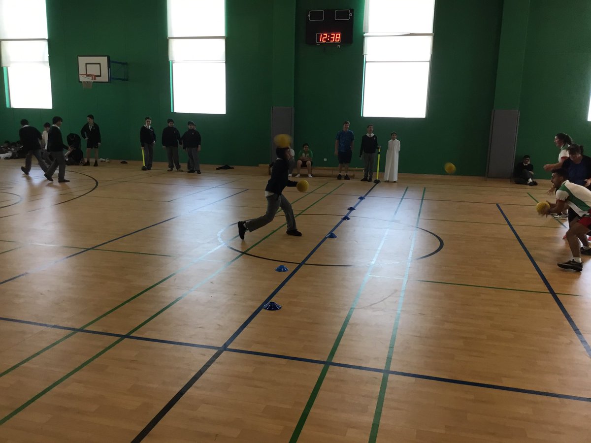 nsbsecondaryen1's tweet photo. Year 10 were tough competition but staff won again! #staffvsstudents #Year10 #dodgeball #teamspirit https://t.co/qTyB3DEzXz