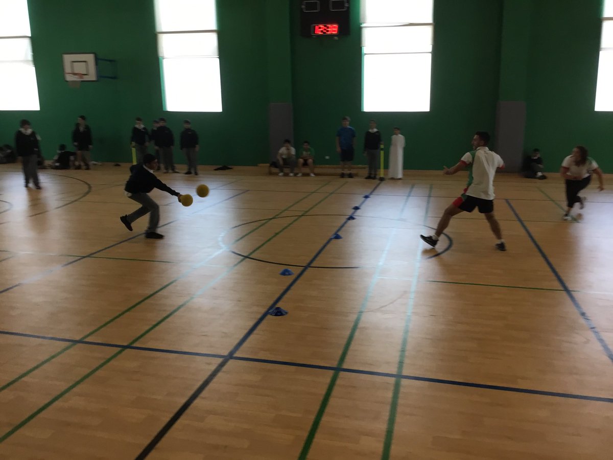 nsbsecondaryen1's tweet photo. Year 10 were tough competition but staff won again! #staffvsstudents #Year10 #dodgeball #teamspirit https://t.co/qTyB3DEzXz