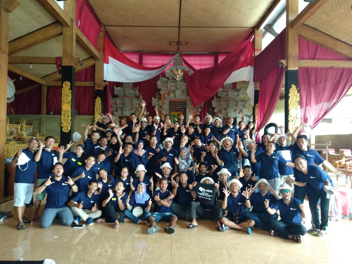 NiDubh's tweet photo. After a crazy busy and, at times emotional, few months, it's so good to spend time with everyone who makes the achievements of @MDPIndonesia possible. Lots done, more to do, but MDPI pasti bisa! #bersamakitabisa #successisnotfinal #annualgathering2018 https://t.co/Rt1ifUUhVl