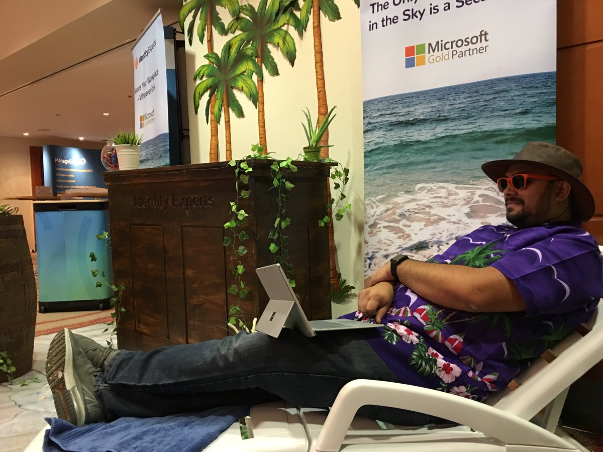 IdentityExperts's tweet photo. The day is here! You know where to find us... 🏖️🕶️☀️

#WMIDM #Identity #Security #RemoteWorking https://t.co/lPDWmgOoAf