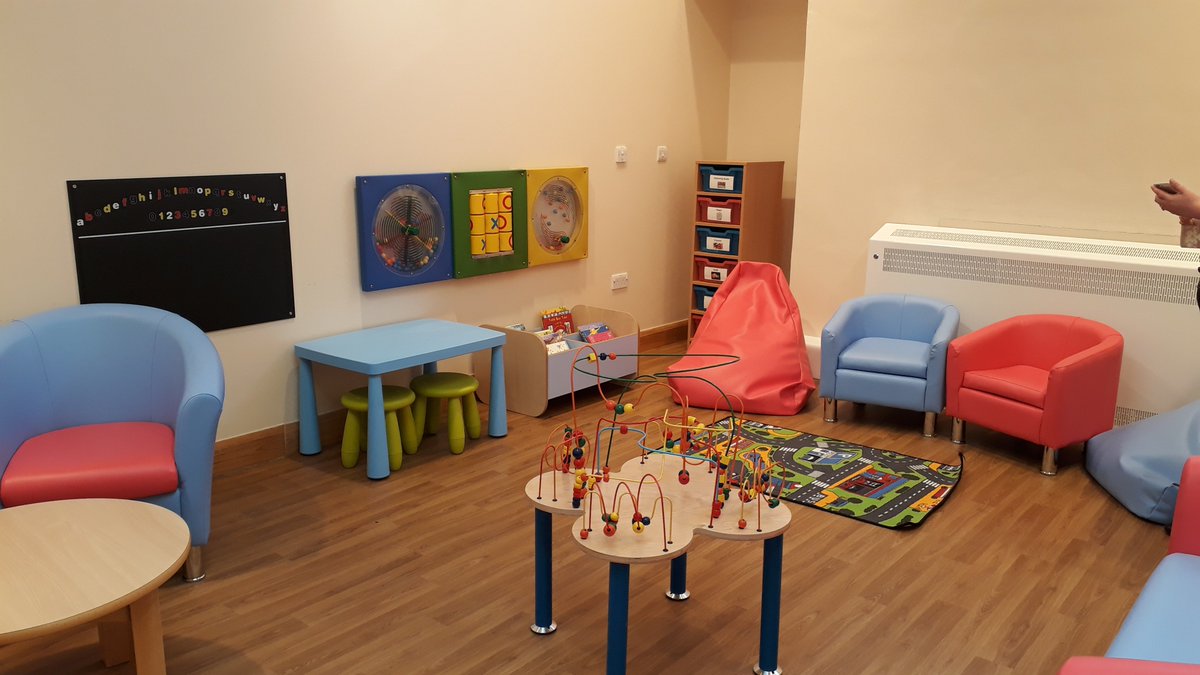 The Family Room at LMH has a bright new look and is ready to welcome visiting families <a href="/BDCFT/">BDCFT NHS</a>