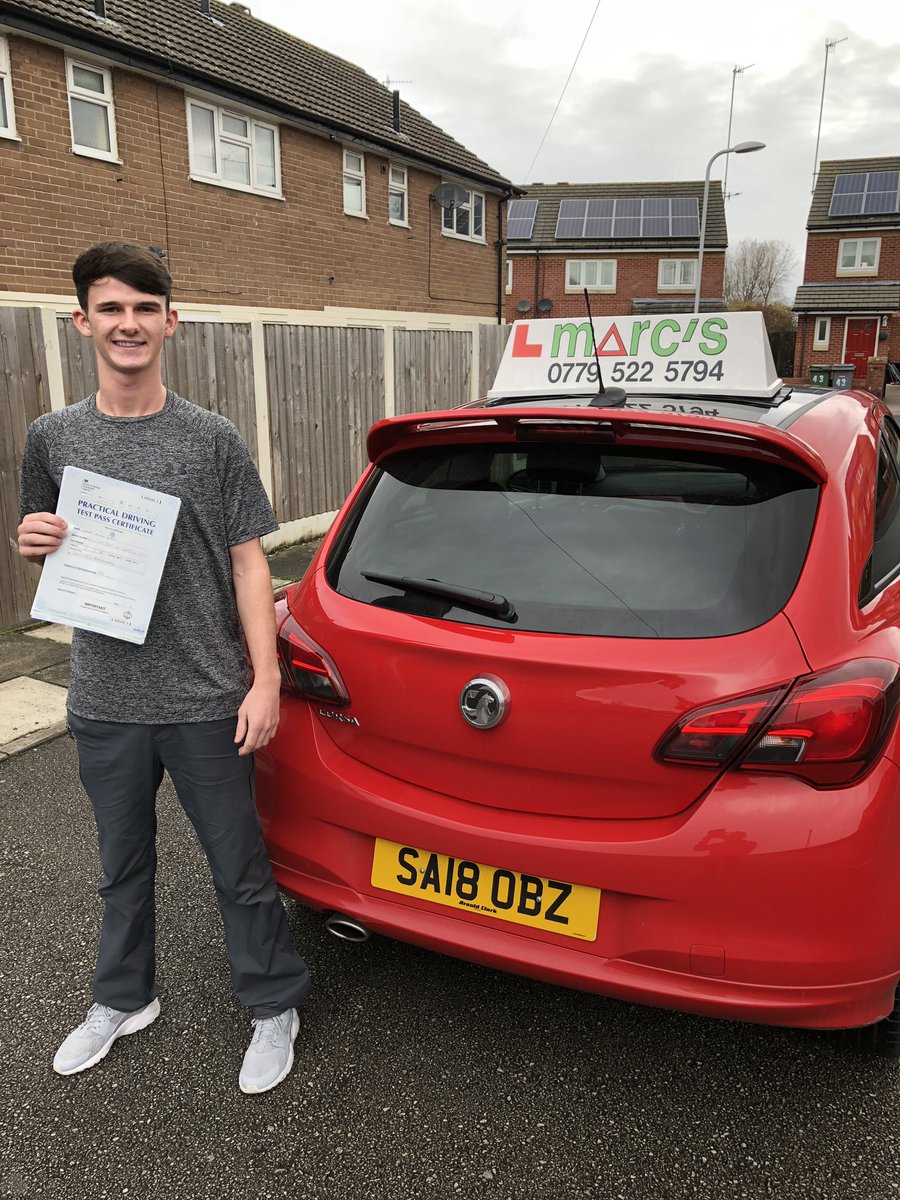 MarcsDrivingSch's tweet photo. Well I’m happy when people pass but I made up for me mate Jake Duffy passing 1st time at Upton today with only 6 minors buzzingggggg🚗🚗🚗 https://t.co/nGRNyJZNoR