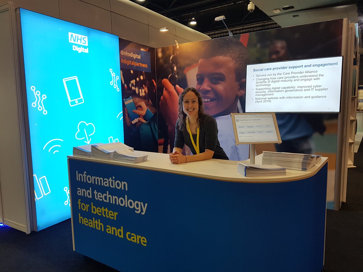 Robsquin's tweet photo. Good morning. Come see us at the @NHSDigital stand for Day 2 of @ncasc18 on stand C5. @JRMatthewman https://t.co/bPv6iil4VI
