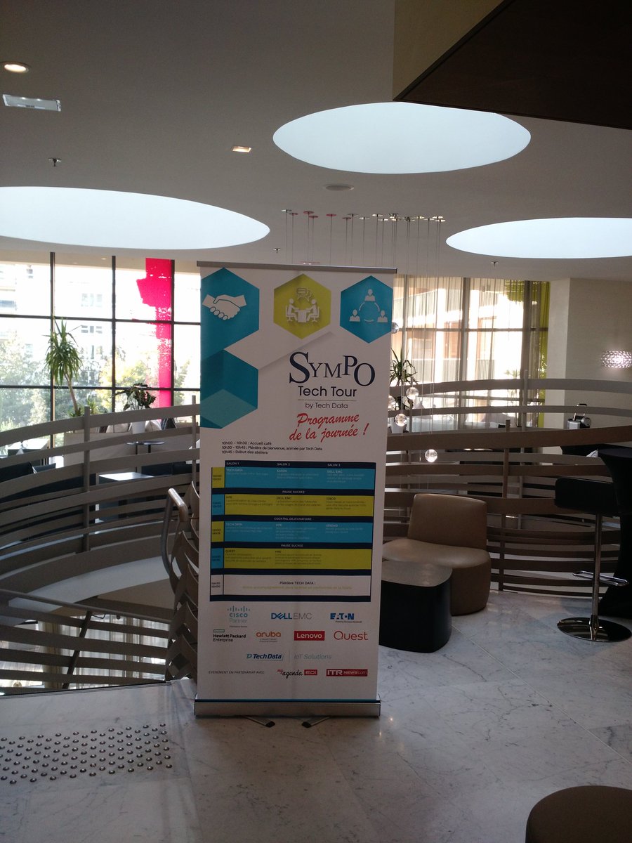 villatel47's tweet photo. Journée Solutions au Sympotech à Aix en Provence avec les ateliers Nimble Storage,SimpliVity et Aruba 
@sympotech2018 @EstelleNostry @eroyer @lysylviee @M_Regereau @Takyip99 @ArubaEMEA @HPE_FR https://t.co/2DLdPH8KoF