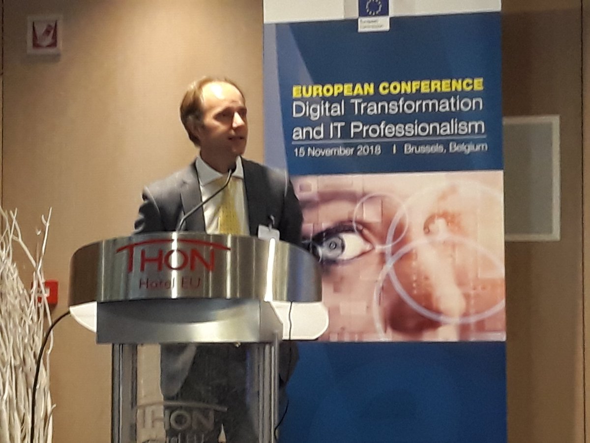 jppenarrubia's tweet photo. ARichier @EU_Growth: Promoting actions to produce a comprehensive IT Professionalism Framework. EU high-level skills Conference @EU_Growth #ITProfessonalism # #DigiFrame
Full programme: https://t.co/6mkBvERiTh https://t.co/DvpU5o40cj https://t.co/OJWrNmpx9r