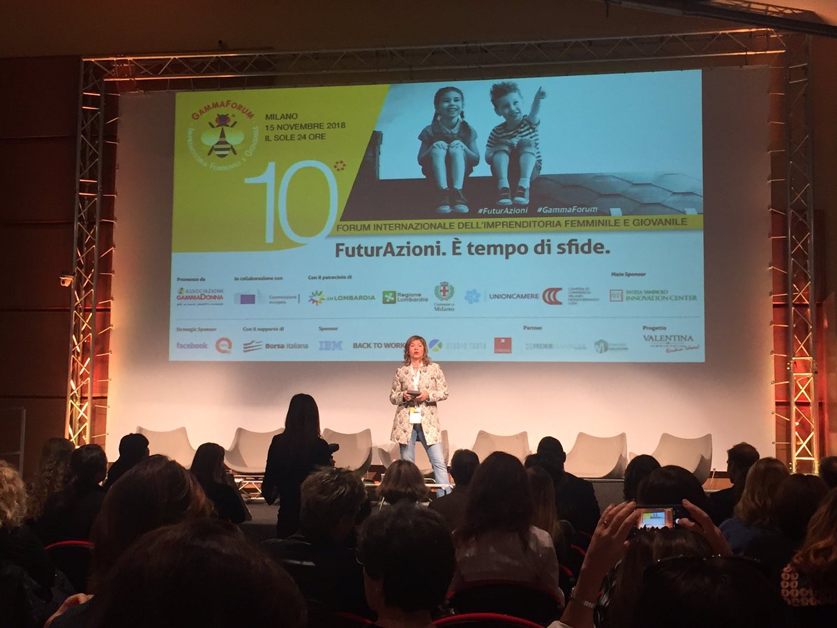 luciano_buratti's tweet photo. Più grazia e piu’ emisferi destri nel business! Premio #Gammadonna all’imprenditoria femminile e giovanile, si parte !! #gammaforum #backtowork24 #UEarth https://t.co/8iI59OpPO6