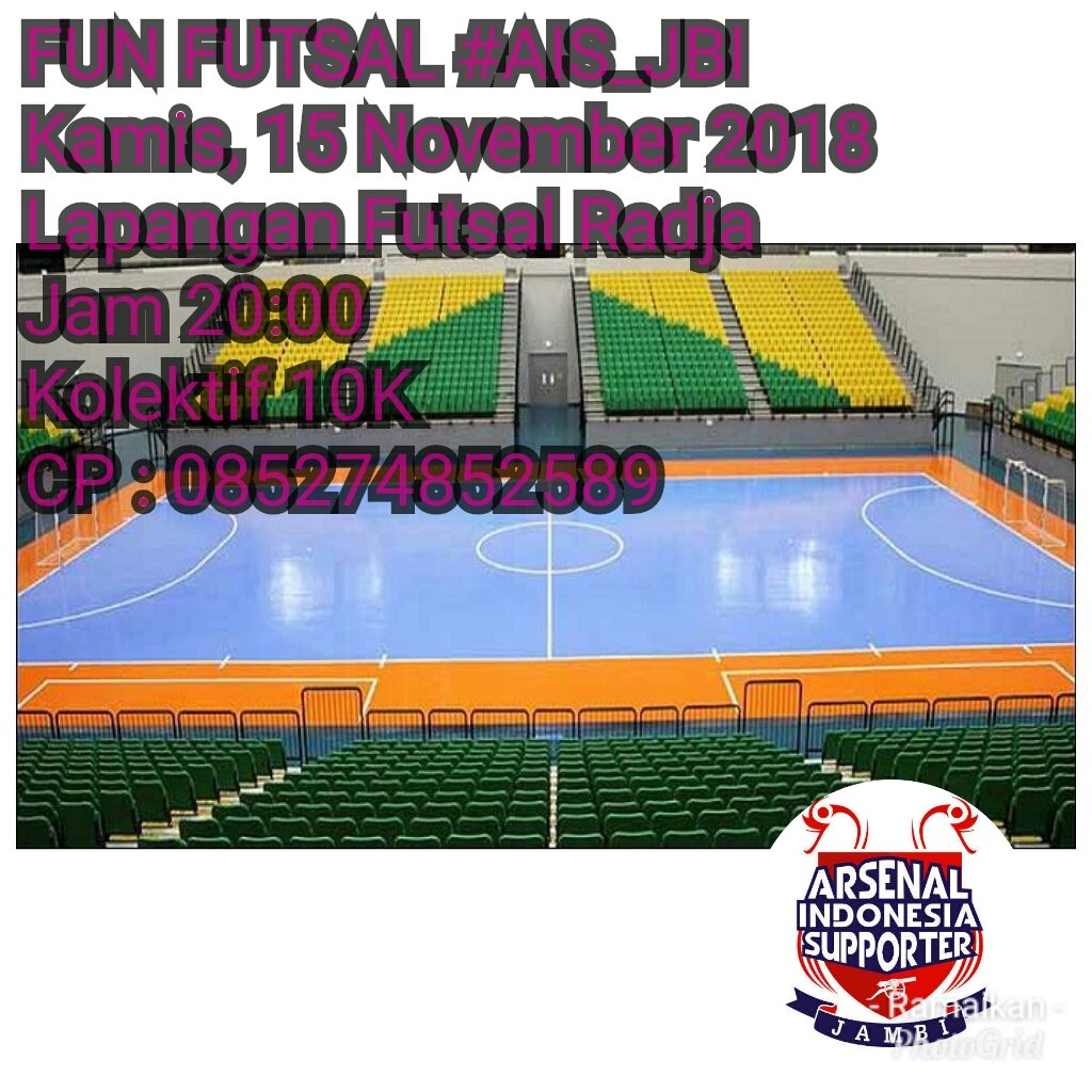 Yuk ramaikan futsal malam ini member &amp; non member gabung nyari keringat