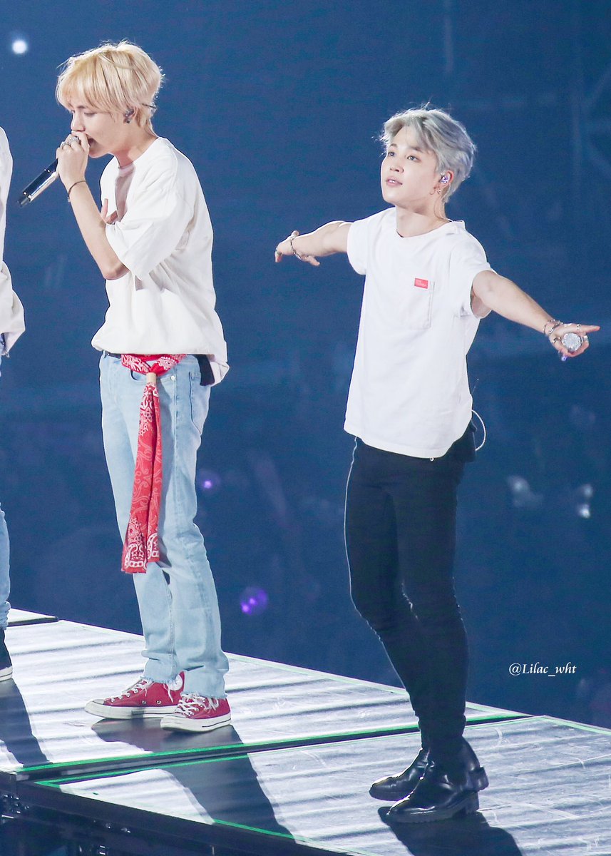 HQ] 181114 #BTS⁠ ⁠⁠ #V #JIMIN at WORLD TOUR 'LOVE YOURSELF' in