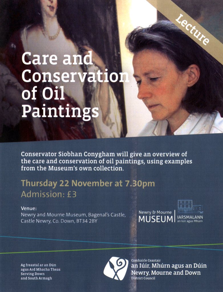 nmdmuseums's tweet photo. To book a place on this fascinating insight into the care of paintings tel 07554772523 https://t.co/Sjlpt0mUFJ