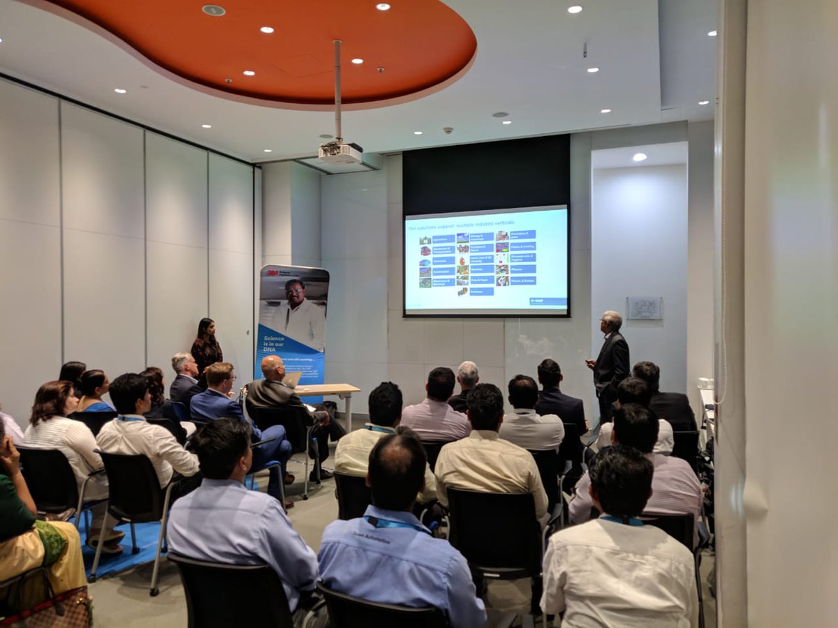 BASF's tweet photo. BASF India will be host to experts from @3MIndialimited to focus on mutual areas of collaboration including safety, maintenance and manufacturing excellence today. Look forward to some great interactions and product displays!
#WeCreateChemistry #3MScienceAppliedtoLife https://t.co/xw4CQxYHwU