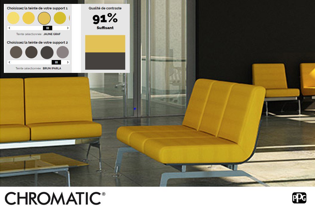 Vous êtes un professionnel ? Découvrez notre calcul de contraste en ligne pour un usage efficace des #couleurs CHROMATIC® dans des projets d'#accessibilité. C’est par ici ow.ly/omi030mmaAU