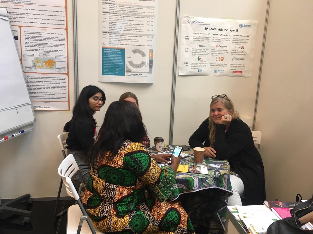 nanditathatte's tweet photo. @IBPInitiative Interactive sessions at the IBP Booth with @ShareNet! And in room AD10, learn from @MSHHealthImpact @AFPnow @PATHtweets about #FPfinancing and #FPadvocacy! #ICFP2018 #IBPInitiative #IBPTrack https://t.co/wUpIR54Tme