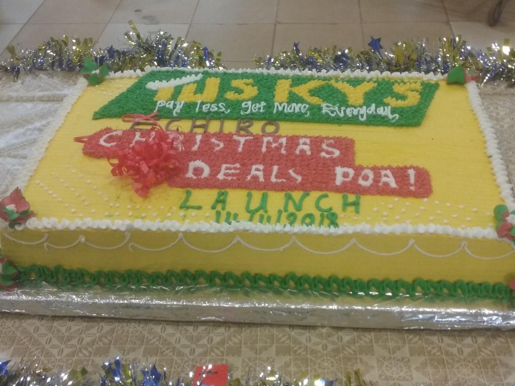 BabaTwins8's tweet photo. We launched #ChristmasDealsPoa at our Echiro branch..Crazy offers in this festive season.Welcome and shop with us @TuskysOfficial https://t.co/hIWblBvyEa