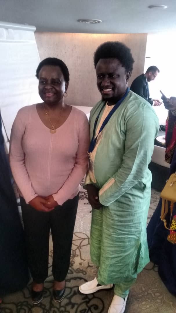 EdrisaNjie's tweet photo. Standing Shoulder to shoulder with Ms. Dorothy Ng'ambi Tembo, Deputy Executive Director, International Trade Centre (ITC) at the Youth Entrepreneurship & Self-Employment Forum in Dakar Senegal.
Read her speech at https://t.co/xEpRgxZaG6
#YESforum @ITCnews
#YESdeclaration https://t.co/tay7dZMITv