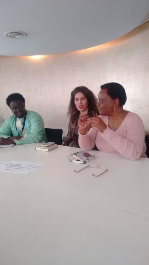 EdrisaNjie's tweet photo. Standing Shoulder to shoulder with Ms. Dorothy Ng'ambi Tembo, Deputy Executive Director, International Trade Centre (ITC) at the Youth Entrepreneurship & Self-Employment Forum in Dakar Senegal.
Read her speech at https://t.co/xEpRgxZaG6
#YESforum @ITCnews
#YESdeclaration https://t.co/tay7dZMITv