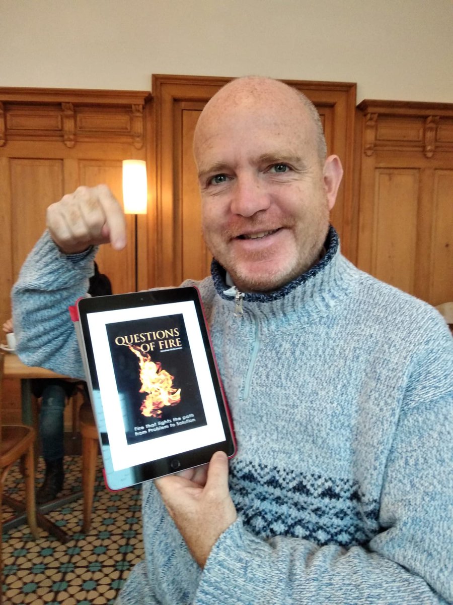 QuestionsOfFire's tweet photo. Excited to see my eBook on my iPad #questionsoffire https://t.co/I6ETavkQYn