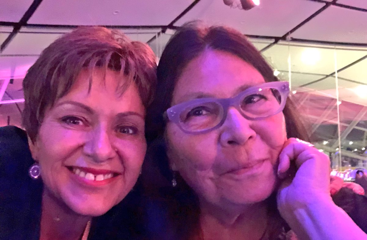 BronFredericks's tweet photo. Great being with Cree Scholar Priscilla Settee from the Uni of Saskatchewan this week at the International Indigenous Research Conference! I love Priscilla’s work on food sovereignty & some of her other writings. Check out Priscilla’s work at https://t.co/og7GTdY8GN 👈🏽 #IIRC18 https://t.co/s0L8L0XwzY