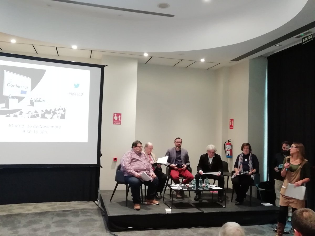 Plenainclusion's tweet image. Hoy en Madrid jornada del proyecto europeo #Idea12 para conocer el trabajo sobre el artículo 12 de la Convención de igual recocimiento ante la Ley @misver @InclusionEurope @FundacionTUYA @quip Carlos de la Torre GADIR @Plenainclusion