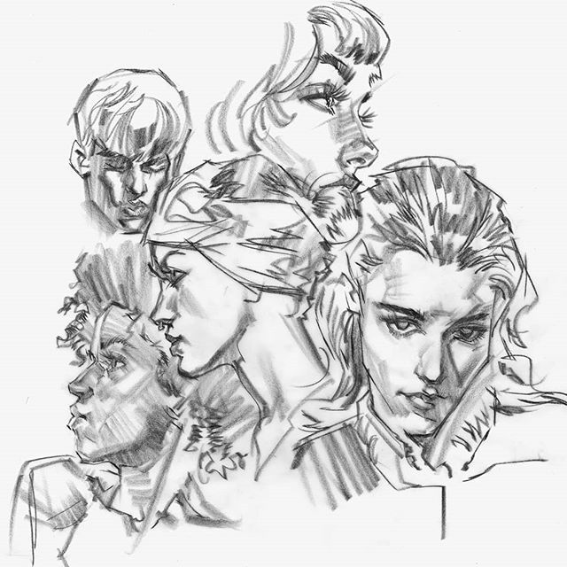 choonhachat's tweet photo. Studies from tonights livestream. Prismacolor black on tracing paper. Video is up on my YouTube. Go comment and subscribe and hit like and all that jazz. See you next time!
. . .
#choonhachat
#experteezzz
#bruteforcemethod
#theartistsoath
.
#figuredrawi… https://t.co/N58lGdCFTB https://t.co/wvGqH658Wp