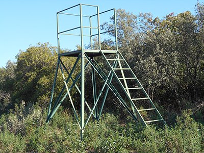 ¡¡OPORTUNIDAD PARA SUS PUESTOS DE MONTERÍA!! Torreta de 1,20 X 1,20 X 1,50m. altura: 305 €. Escalera exterior de tubo sin pasamanos
Sin puerta.Opcional: Puerta y/o pasamanos lateral: 25 € cada una
Infórmese: 926 23 20 29. gestiondecotos.com/oportunidad-to…