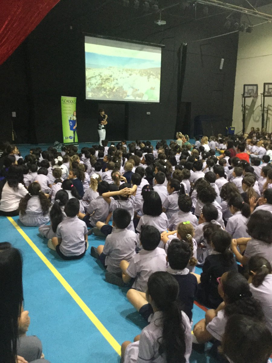 We had <a href="/dgradeclothing/">DGrade Clothing</a> visit us in assembly today, who showed the children how and why we will be collecting plastic bottles! Let's get recycling! <a href="/Safa_British/">Safa British School</a>