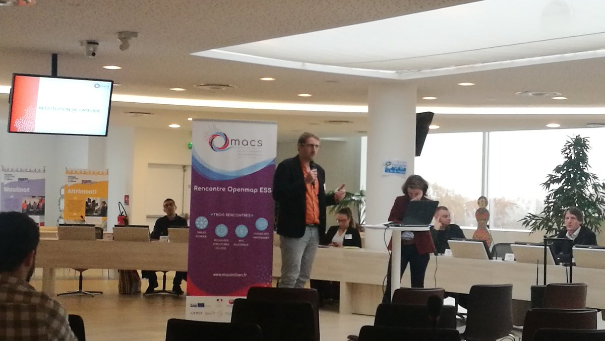 marianne_cuoq's tweet photo. Restitution de l'Atelier «Est-ce vraiment difficile d'acheter auprès des structures de l'ESS?» par Joffrey Hacquin du #GRAFIE. Atelier de l'#Openmapess animé par la @cress et le @GIP_MAXIMILIEN. Le FACILITATEUR peut appuyer les acheteurs sur l'achat auprès du secteur! #URTIE https://t.co/CRiJjQFwF9