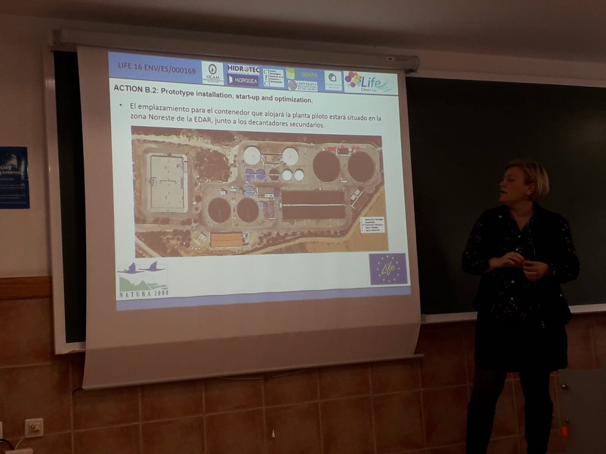 trserna's tweet photo. Todo preparado en la EDAR Cabezo Beaza @Hidrogea para ubicar la planta piloto del proyecto #LifeCleanUp @LIFEprogramme
#reutilizacion
#aguasresiduales https://t.co/yZAxPaCHJb