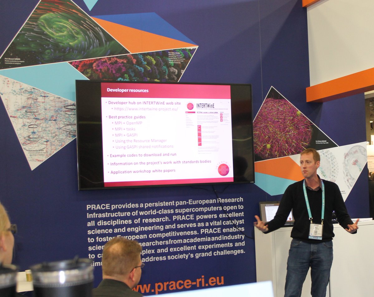 intertwine_eu's tweet photo. Also highlighted: the Developer Hub area on our webpage, including our series of #HybridProgramming Best Practice Guides, example codes to download and run, information on our work with standards bodies, and exascale applications workshop reports. All at: https://t.co/6xTa0yYy0P https://t.co/YssjsurZHv