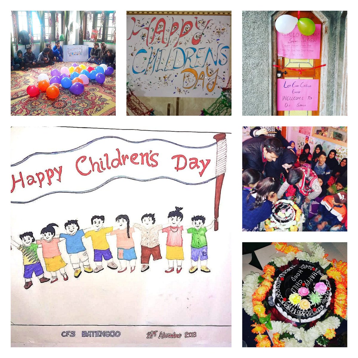 CFSKashmir's tweet photo. Celebrating children's day at all of our CFSs in Kashmir. https://t.co/k3P2WIlfc4