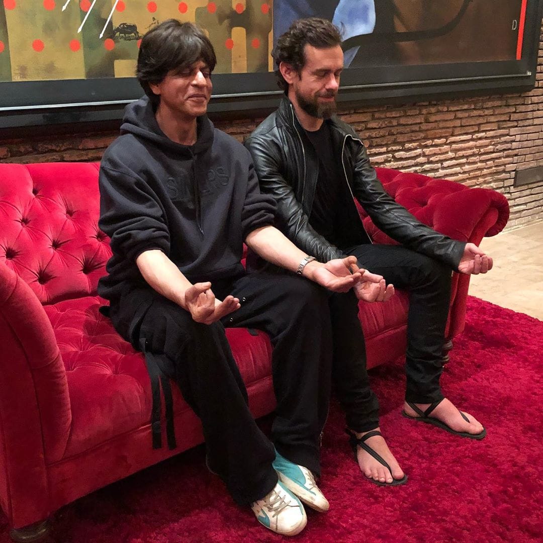 KhanBehala's tweet photo. @iamsrk and @jack https://t.co/1ocyZbcrlX