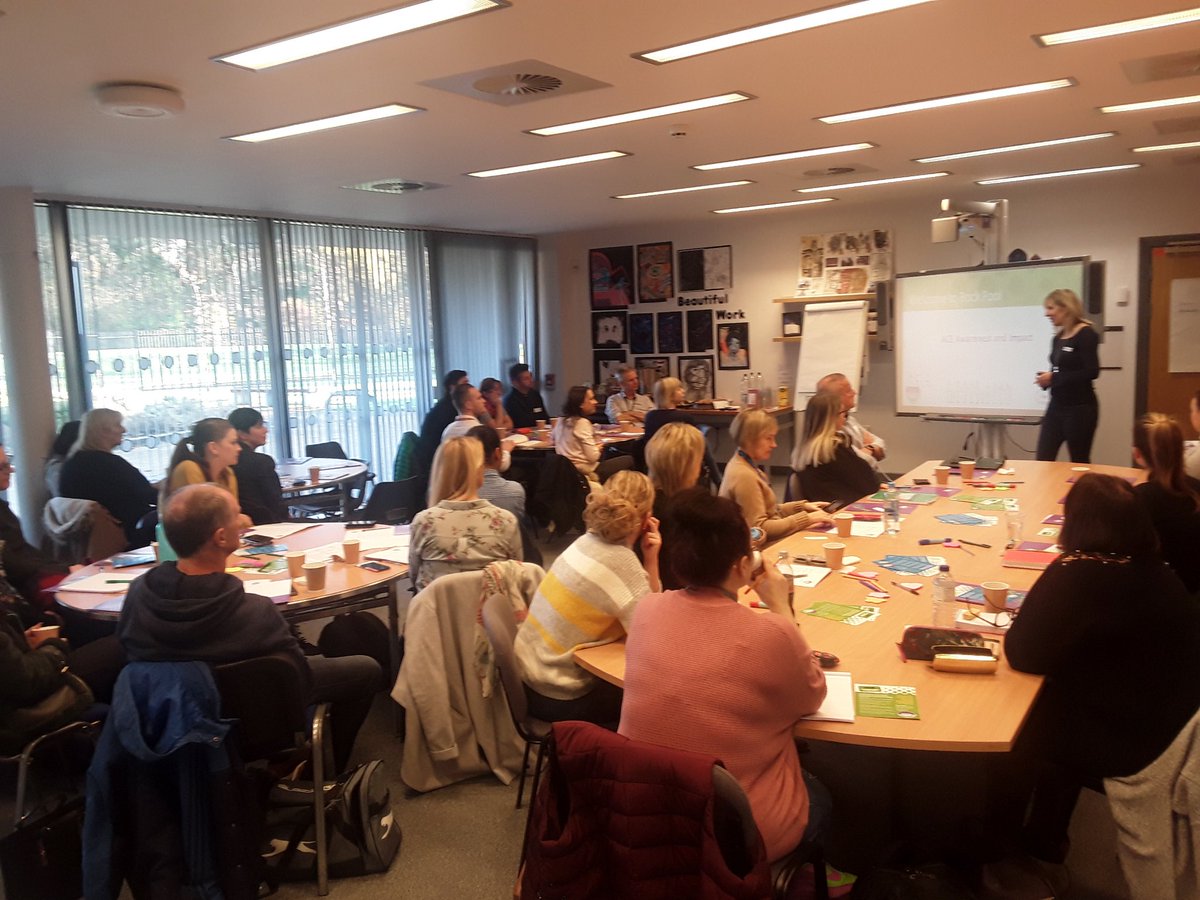 ACEsHarpurhey's tweet photo. Great attendance for day 16 of the full day Aces training for Harpurhey staff. @rockpoollife @VashtiWickers1 @SuePenna @OMVCS #traumainformedworkforce @CoopAcademyNM https://t.co/LsIljUd7gU