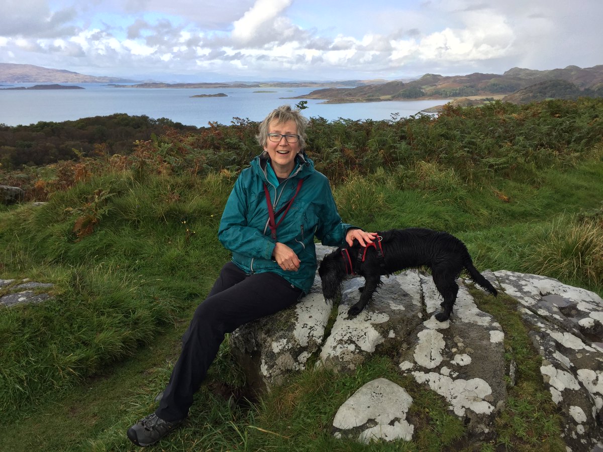 MarieCurieSCO's tweet photo. This #TrusteesWeek we'd like to thank our Scottish @mariecurieuk trustee @LindaUrquhart. Linda is a passionate advocate for people living with terminal illness &amp; is taking on her own fundraising challenge (with her dog Bramble) to raise funds; https://t.co/2NEqqk4AYu https://t.co/52pqCXKFTB