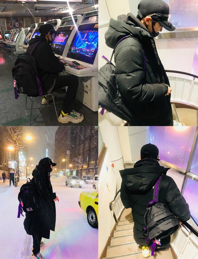 almost blue ultra violet backpack