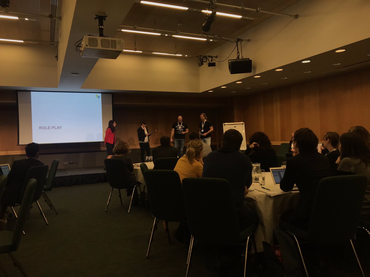 firespolproject's tweet photo. Amazing role play! great learling activity and cooperation between projects #staffcostcalculation #iefinanceseminar #interregeurope #firespol #financialintruments #RES #dublin #conventioncentre https://t.co/IWYcRa8999